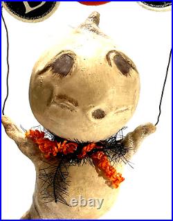 ESC Trading Co. BOO Ghost WithOrange/BLK Scarf Karen & Mary Hammerschmidt Pumpkin ESC Trading Co. BOO Ghost WithOrange/BLK Scarf Karen & Mary Hammerschmidt Pumpkin