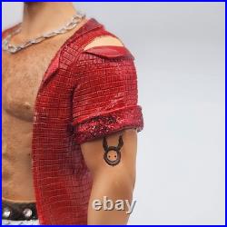 EXTREMELY RARE 2013 December Diamonds Merman TAURUS Ornament Retired