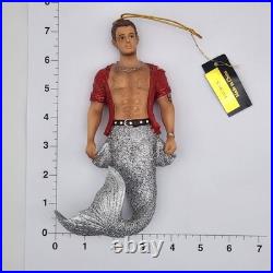 EXTREMELY RARE 2013 December Diamonds Merman TAURUS Ornament Retired