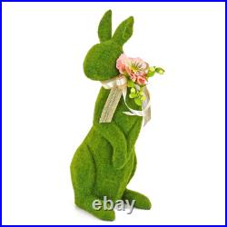 Easter Bunny Table Decoration 9L x 8W x 10H Indoor/Outdoor Display MOSS