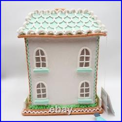 Easter Gingerbread House LED Lighted Spring Decor LARGE Display Cottagecore Easter Gingerbread House LED Lighted Spring Decor LARGE Display Cottagecore
