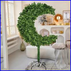 Eid Saeed TREE 6FT Half Moon Tree With Stand Inside And Outside. BRAND NEW