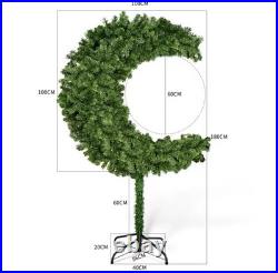 Eid Saeed TREE 6FT Half Moon Tree With Stand Inside And Outside. BRAND NEW