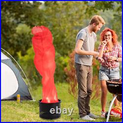 Electric Red Flame Light Simulated Campfire Light Fake Flame Lamp Effect Decor Electric Red Flame Light Simulated Campfire Light Fake Flame Lamp Effect Decor