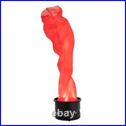 Electric Red Flame Light Simulated Campfire Light Fake Flame Lamp Effect Decor