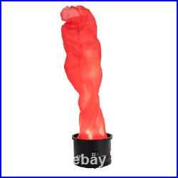 Electric Red Flame Light Simulated Campfire Light Fake Flame Lamp Effect Decor