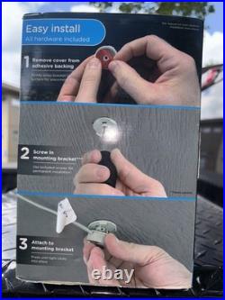 Enbrighten Permanent Outdoor Wi-Fi Eternity Lights 100ft Dimmable White Cord NOB