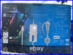 Enbrighten Permanent Outdoor Wi-Fi Eternity Lights 100ft Dimmable White Cord NOB