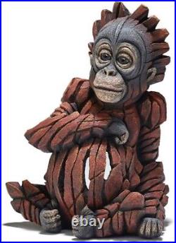 Enesco Edge Sculpture Baby Orangutan Statue Figurine 6008135