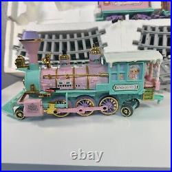 Enesco Precious Moments Sugar Town Express Train Set With Tracks