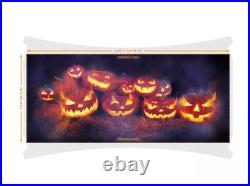 Evil Pumpkins Garage Double Door Cover 84 H x 192 W
