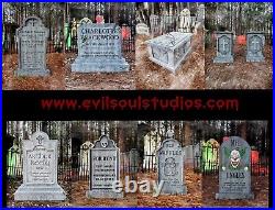 Evil Soul Studios Anna Bell Eternal Obelisk Tombstone Graveyard Halloween Prop Evil Soul Studios Anna Bell Eternal Obelisk Tombstone Graveyard Halloween Prop