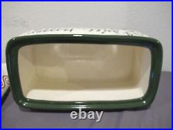 Expressly Yours Bread / Storage Box with Santa Claus & Christmas Tree Topper Lid