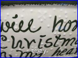 Expressly Yours Bread / Storage Box with Santa Claus & Christmas Tree Topper Lid