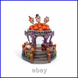 FG Square Clown Car Corral Animated Halloween Village with Lights and Sound