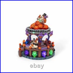 FG Square Clown Car Corral Animated Halloween Village with Lights and Sound