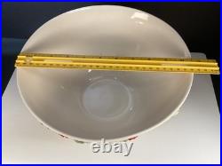 FRANZ collection FZ00584 Holly Berries Large Bowl Hand Painted Porcelain