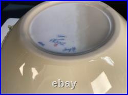 FRANZ collection FZ00584 Holly Berries Large Bowl Hand Painted Porcelain