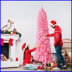 FREE SHIPPING? Christmas Tree 7.5 Feet, Unlit, Pencil, 1075 Branch Tips
