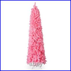 FREE SHIPPING? Christmas Tree 7.5 Feet, Unlit, Pencil, 1075 Branch Tips