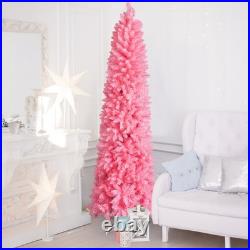 FREE SHIPPING? Christmas Tree 7.5 Feet, Unlit, Pencil, 1075 Branch Tips