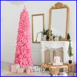 FREE SHIPPING? Christmas Tree 7.5 Feet, Unlit, Pencil, 1075 Branch Tips