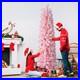 FREE_SHIPPING_Christmas_Tree_7_5_Ft_Hinged_Unlit_Pencil_641_Branch_Tips_01_cg