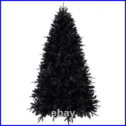 FREE SHIPPING? Christmas Tree, 8 Ft Hinged, 2486 Branch Tips, Blue Lights