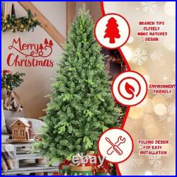 FREE SHIPPING? Christmas Tree, Hinged, 7.5 ft, 1223 Branches & Memory Wire