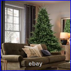 FREE SHIPPING? Christmas Tree, Hinged, 7.5 ft, 2444 Spread Branches