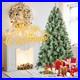 FREE_SHIPPING_Christmas_Tree_Hinged_7_ft_1348_Branches_Pinecones_01_tgg