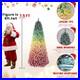 FREE_SHIPPING_Rainbow_Christmas_Tree_7_5_ft_1207_Branches_Frosted_Tips_01_clk