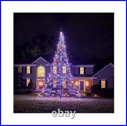 Fairybell Flagpole LED Christmas Tree Outdoor Christmas Decorations Mul