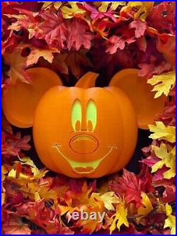 Fall Mickey Mouse Large pumpkin Wreath