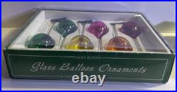 Faroy Handblown Glass Balloon Christmas Ornaments Clip On (Set of 9) Vintage Faroy Handblown Glass Balloon Christmas Ornaments Clip On (Set of 9) Vintage