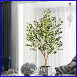 Faux Olive Tree Fake Olive Tree Olive Trees Artificial Indoor 7 Feet 84 inch