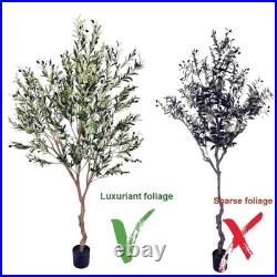 Faux Olive Tree Fake Olive Tree Olive Trees Artificial Indoor 7 Feet 84 inch
