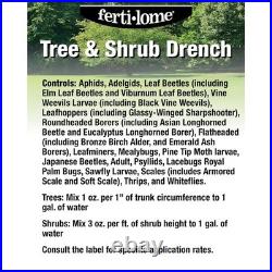 Fertilome Tree and Shrub Drench 1 Gallon Systemic Plant Insect Control Treatment