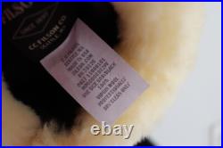 Filson Mackinaw Wool Christmas Stocking Shearling Gray/Black Plaid LAST ONE