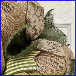Fishing Expeditions Handmade Deco Mesh Wreath Fishing Expeditions Handmade Deco Mesh Wreath