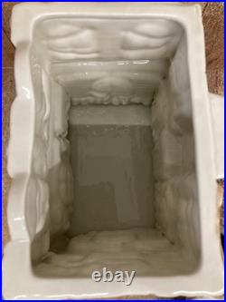 Fitz and Floyd Halloween Harvest Hooty Haunted House Cookie Jar withLid NICE