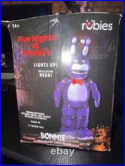 Five Nights at Freddy's Bonnie LED Inflatable Animated Head Moves Prop FNAF