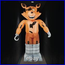 Five Nights at Freddys 6.5 Ft Foxy Halloween LED Inflatable Animated Decor Prop