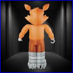 Five Nights at Freddys 6.5 Ft Foxy Halloween LED Inflatable Animated Decor Prop