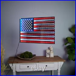 Flag Infinity Light Hanging 24