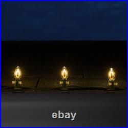 FlexFilament C7 LED Shatterproof Vintage Edison Christmas String Lights FlexFilament C7 LED Shatterproof Vintage Edison Christmas String Lights