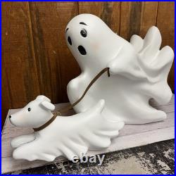 Flying Ghost Walking Dog Statue Decoration TikTok Viral XLARGE Flying Ghost Walking Dog Statue Decoration TikTok Viral XLARGE