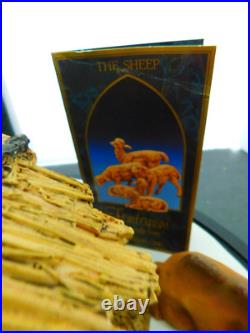 Fontanini 2.5 Lighted 16pc Nativity Stable #50046 1997 with Original Box