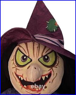 Frankenstein + Witch Plush 24 Heavy Quality Halloween By KIDS OF AMERICA RARE