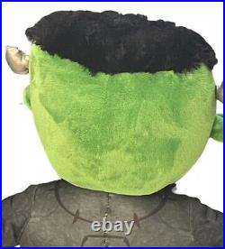 Frankenstein + Witch Plush 24 Heavy Quality Halloween By KIDS OF AMERICA RARE